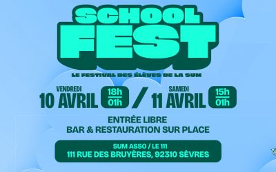 🎓🔥SCHOOLFEST 2026🔥🎓 // Le festival des élèves de la SUM