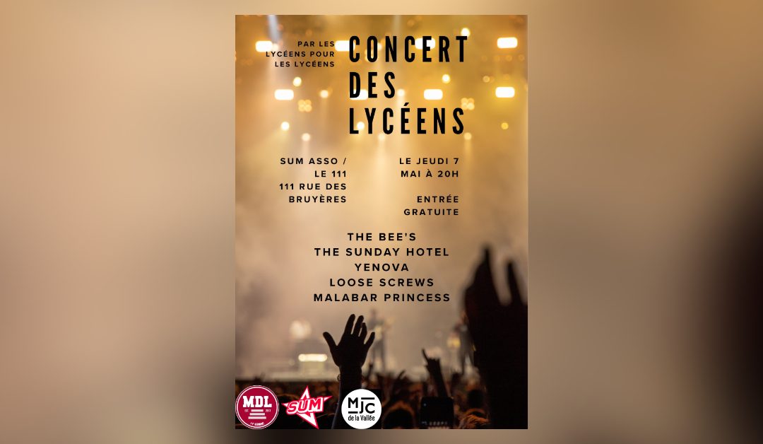 🎤CONCERT DES LYCÉENS